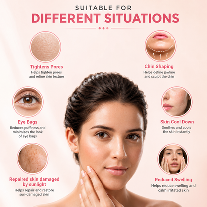 Professional Age-Defying Dermatology Care Ice Roller