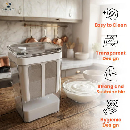 Multifunctional Yogurt Filter with Fine Mesh Strainer