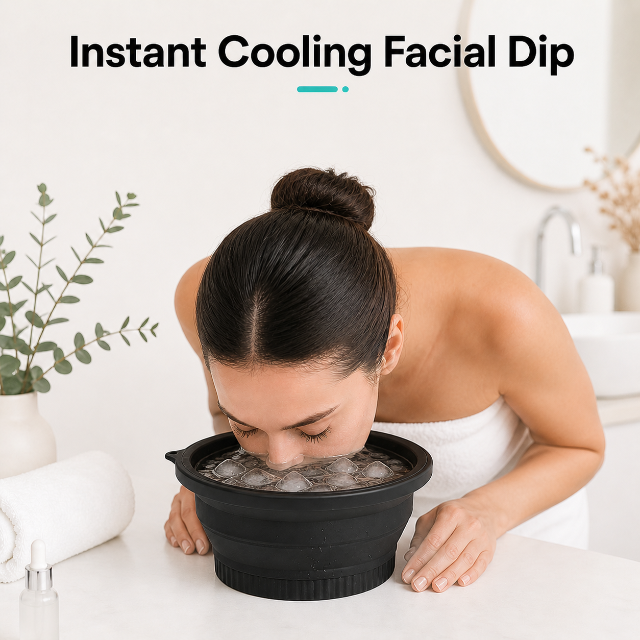 FACE™| Ice Plunge Bowl, Instant Glow  in 10 seconds