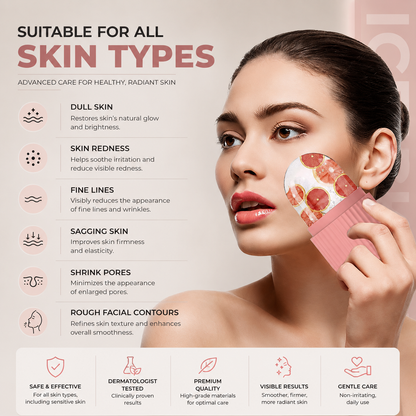 Professional Age-Defying Dermatology Care Ice Roller